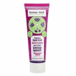 Human+Kind New Sealed Moisturizing Elderflower Raspberry Hand Scrub 2.5 Fl Oz